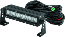Load image into Gallery viewer, QuadBoss, QuadBoss 6.5-inch Single Row LED Light Bar - High-Intensity Combo Beam for Powersports Vehicles