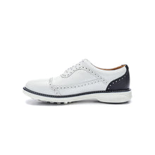 Load image into Gallery viewer, Legacy Hope Spikeless Golf Shoes White Navy Blue