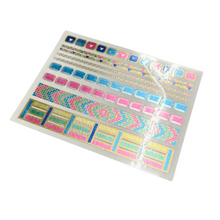 Load image into Gallery viewer, Bracelet Pack Temporary Tattoo Set | 8 Tattoos on a Single Sheet