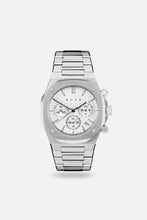 Load image into Gallery viewer, Chronograph 001: Steel/White