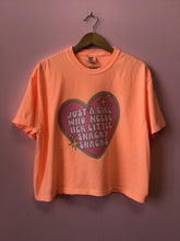 Load image into Gallery viewer, “Just a Girl Who Needs Her Little Snacky Snacks” Shirt and Crewneck