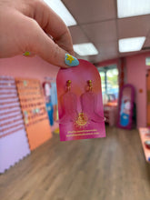 Load image into Gallery viewer, “Blushing Books” Earrings