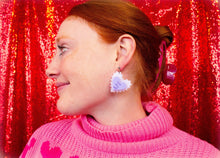 Load image into Gallery viewer, "Love Thy Self" Heart Earrings