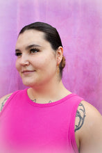 Load image into Gallery viewer, “Filled my Cell With Snakes” Titanium Charm Earrings