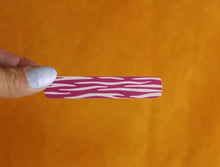 Load image into Gallery viewer, Zebra Stripe Barrettes