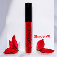 Load image into Gallery viewer, SHADE V8 LUSTRE VINYL FINISH LIPGLOSS - Vibrant True Red with Warm Undertone