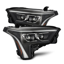 Load image into Gallery viewer, AlphaRex 22-23 Toyota Tundra LUXX-Series Headlights Black w/White DRL - Req 810029 OR 810030