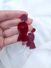 Load image into Gallery viewer, “Just to Break Me Like a Promise” Scarf Taylor Swift Earrings