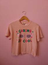 Load image into Gallery viewer, “Caring is Cool” Shirt and Crewneck