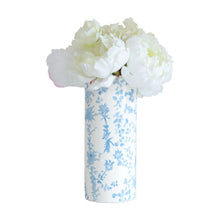 Load image into Gallery viewer, "Aster" Column Vase in Blue for Lo Home x Junior Sandler